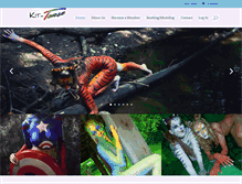 Tablet Screenshot of kit-tease.com